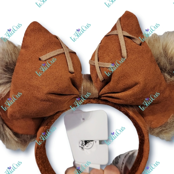 DISNEY PARKS EWOK EARS HEADBAND - Picture 2 of 6
